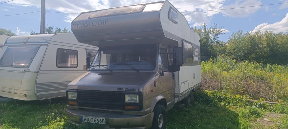 Kamper Fiat Ducato 2.5 Diesel Hymer Eriba – rocznik 1988