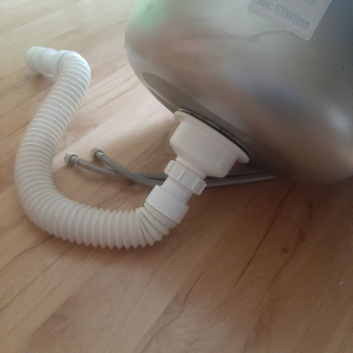 Zlew kuchenny z baterią kranem zlewozmywak stan bardzo dobry