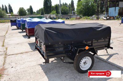 Прицеп ПРИЧІП З ЗАВОДУ  ПА 20 на ресорах АЛКО євро  Доставка Документи