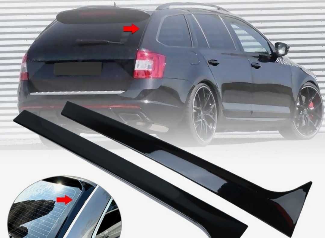 бокові спойлери (вітровики) vw.skoda