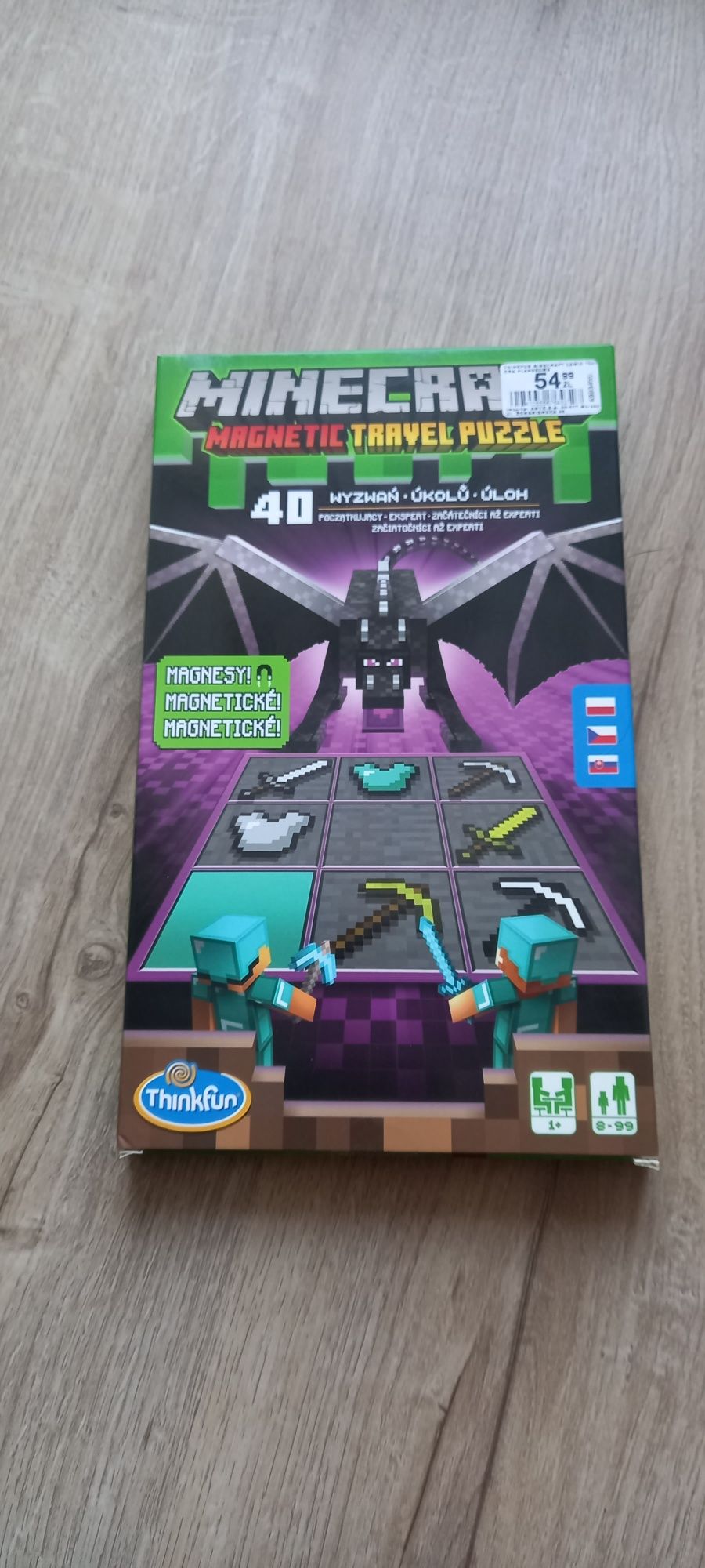 Minecraft magnetic travel puzzle