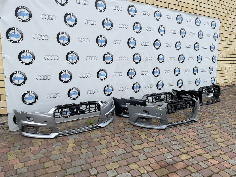 Audi A6 C7 S Line бампер передній ауді а6 с7 бампер передній А6с лайн