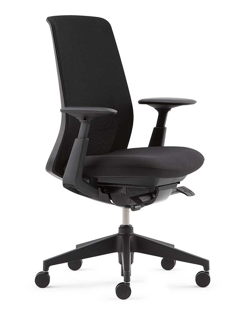 Робоче офісне крісло Haworth Soji (чорне)