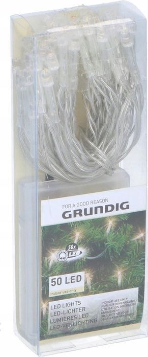 Girlanda Świetlna Grundig 510 Cm Bateryjne 50 Led