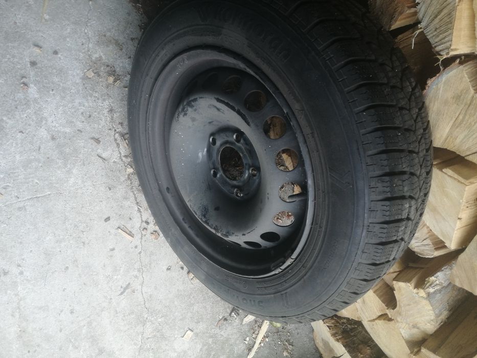 Opony koła zimowe 195/65/15, , kormoran 2014 dojazd 14, 4x100