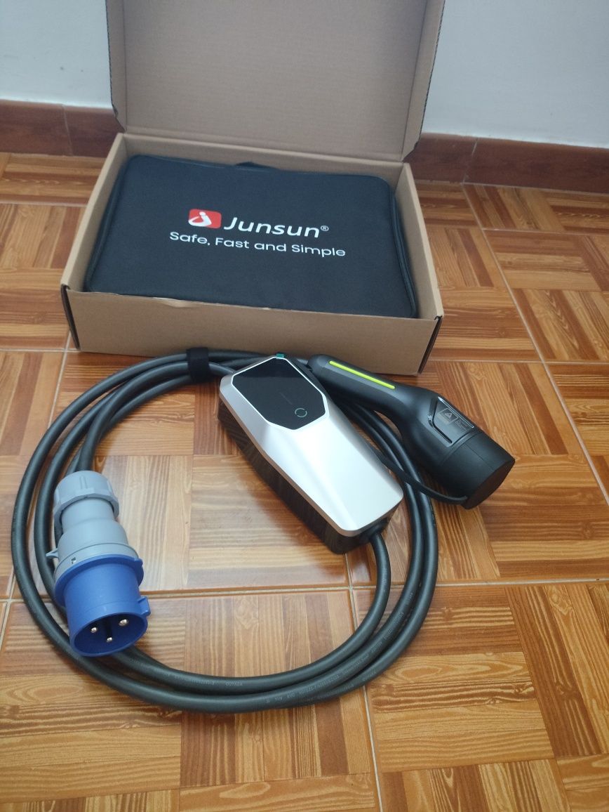 EVSE 32A carregamento veículos eléctricos tipo 2
