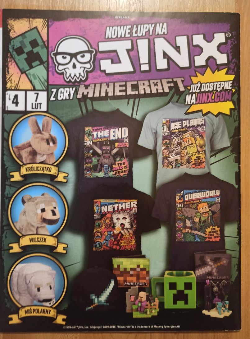 Minecraft: Oficjalny Magazyn. NUMER 3/2018