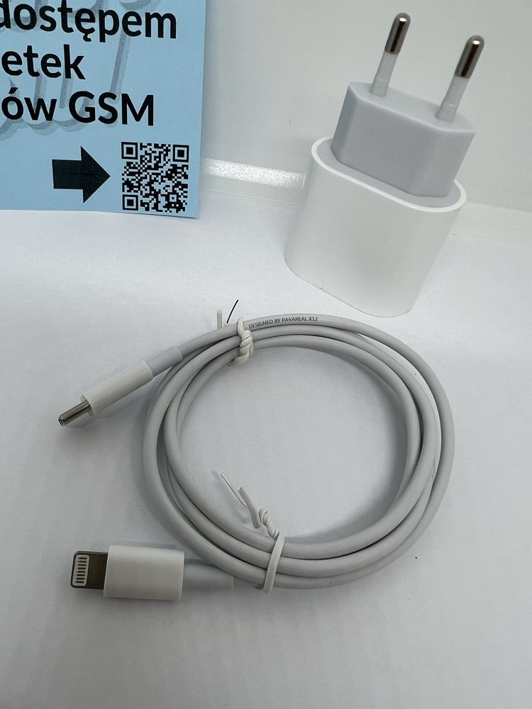 Kabel USB-C do Lightning 30W! Wytrzymały! 1m Bialy IPHONE!