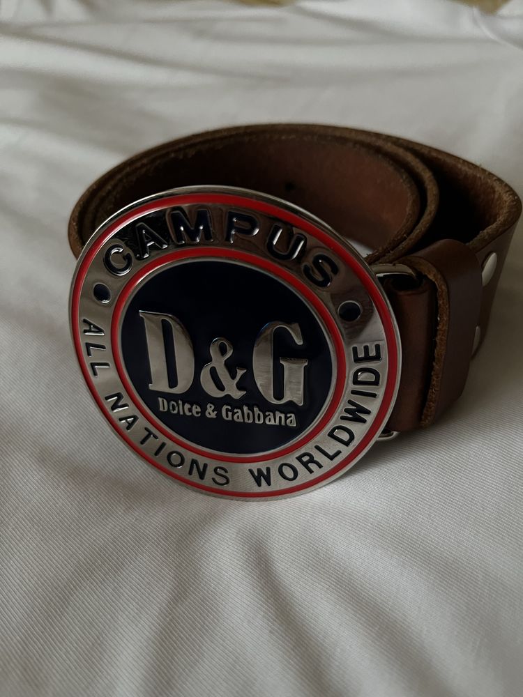 Dolce & Gabbana Шкіряний Ремінь