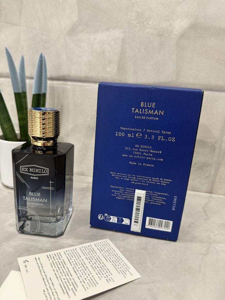 Ex Nihilo Blue Talisman талісман  оригінал 100 мл