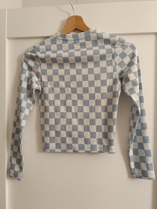 Bluzka w szachownicę 146cm