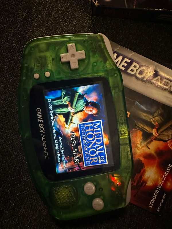 Medal of Honor Underground Gameboy Advance Cartridge CIBBoxInstruction