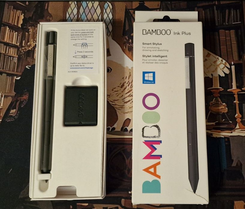 Стилус перо Wacom bamboo ink plus 3 gen / Стилус для ноутбуків