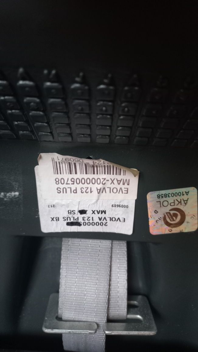 Продам автокрісло Britax Evolva 1-2-3