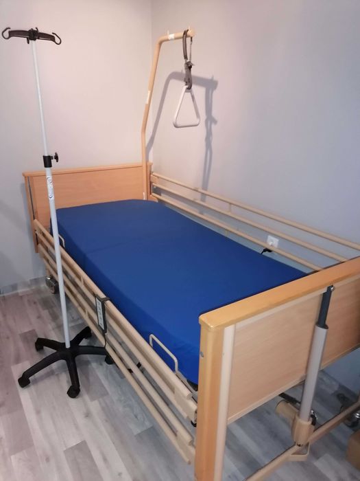 Łóżka rehabilitacyjne, szyny CPM, ambony rehabilitacyjne, kule...
