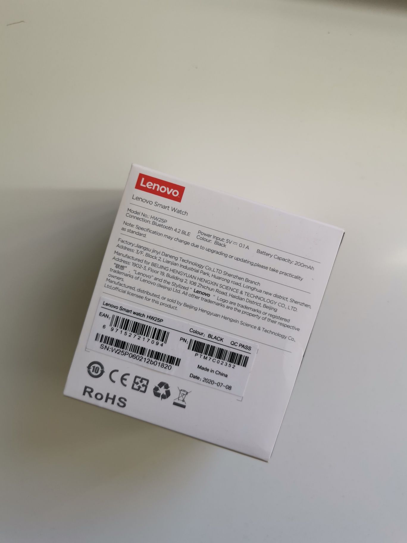 Nowy Smart watch Lenovo HW25P zegarek smart