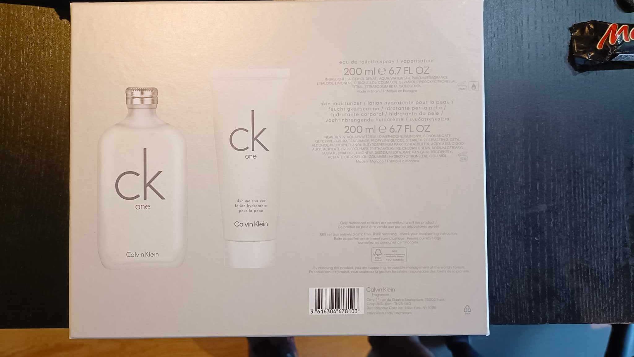 Perfume + Locão hidratante Calvin Klein