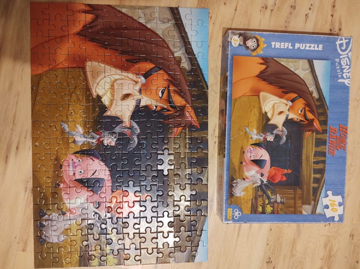 Puzzle świnka Peppa i home on the RANGE 3+