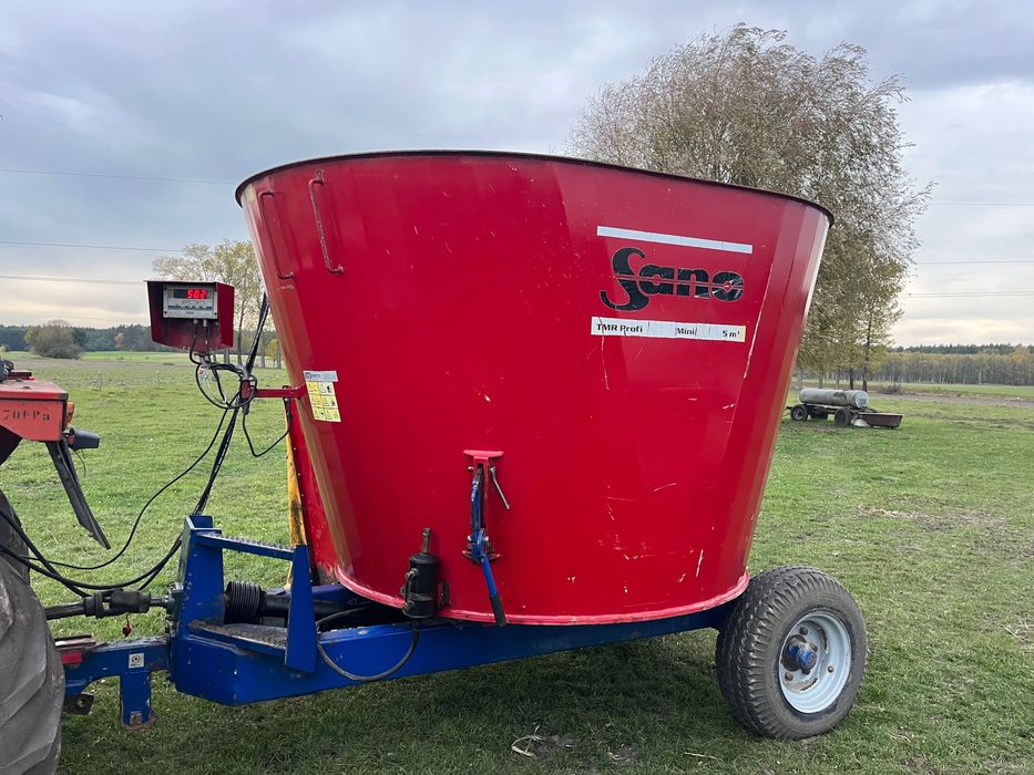 Paszowóz Sano 5m3 wóz paszowy wys.225 szer.208 Alima bis Kuhn