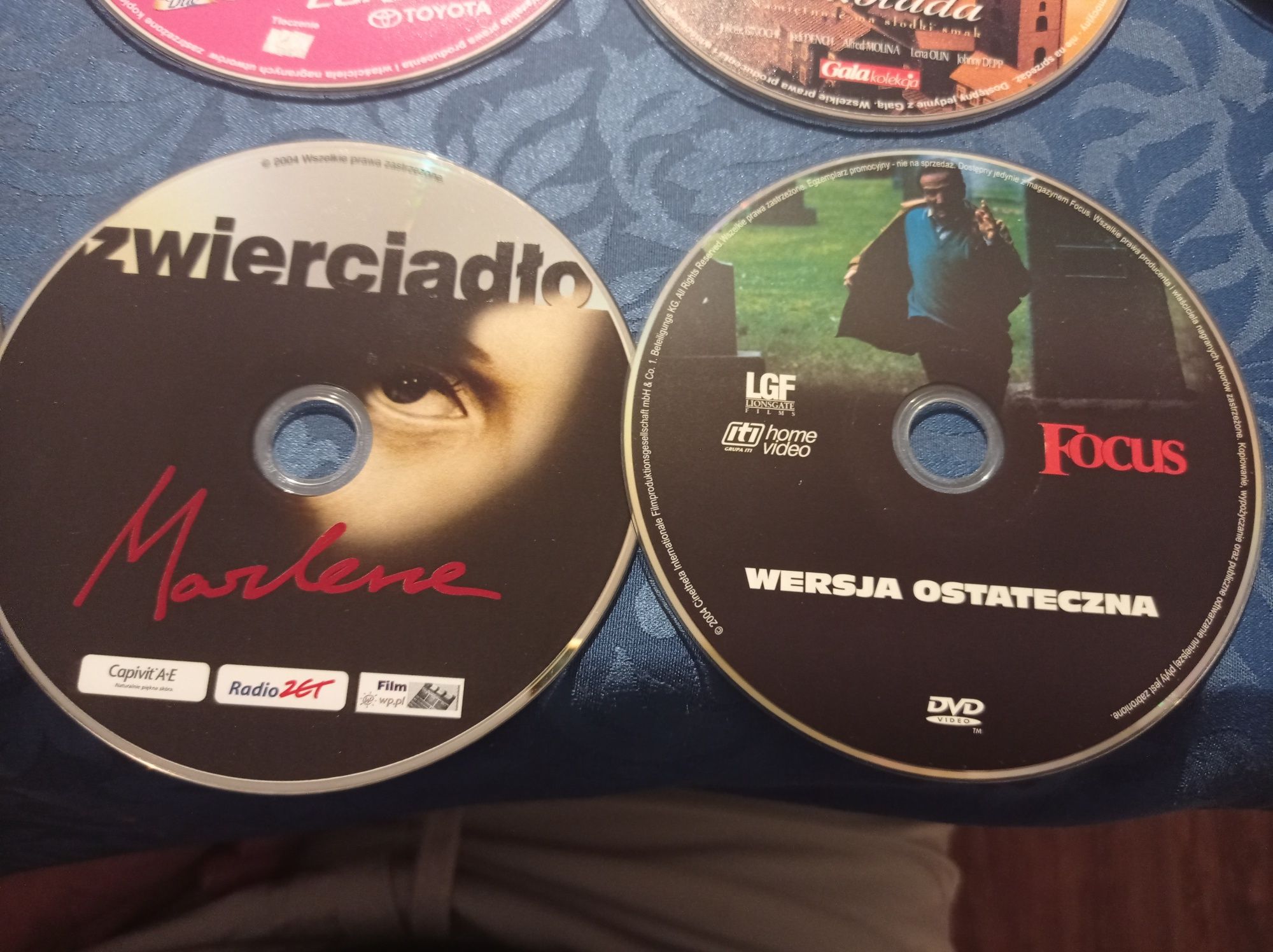 15 filmów DVD luzem