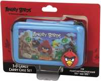 3-D Gamer Carry Case Set Angry Birds NOVA para Nintendo 3DS/DSi