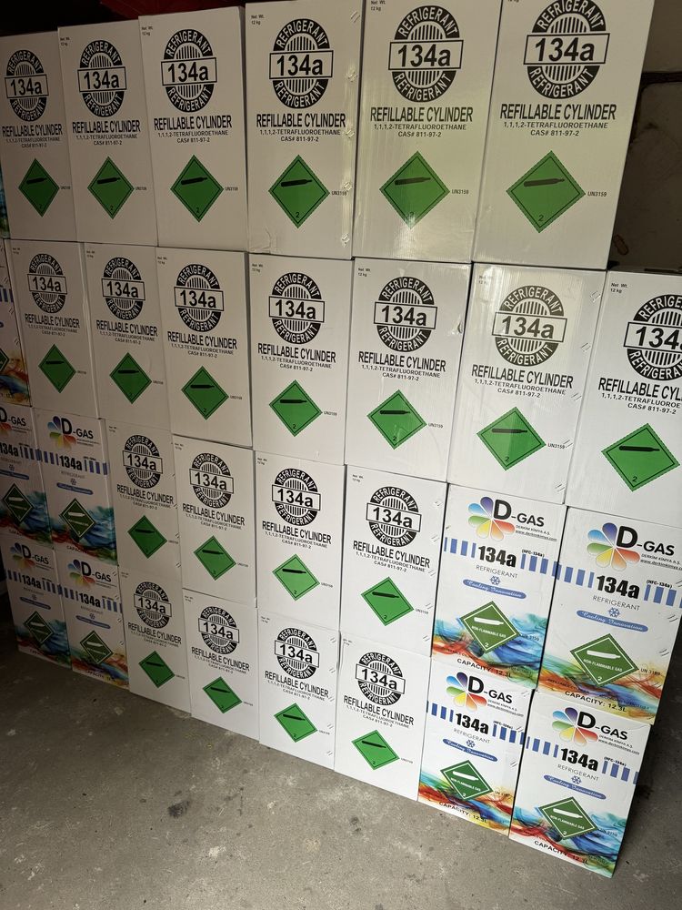 czynnik chlodniczy Freon R134A,R1234YF,R448A,R449A,R452A,R422B