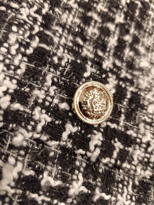 Твидовая мини юбка в стиле chanel