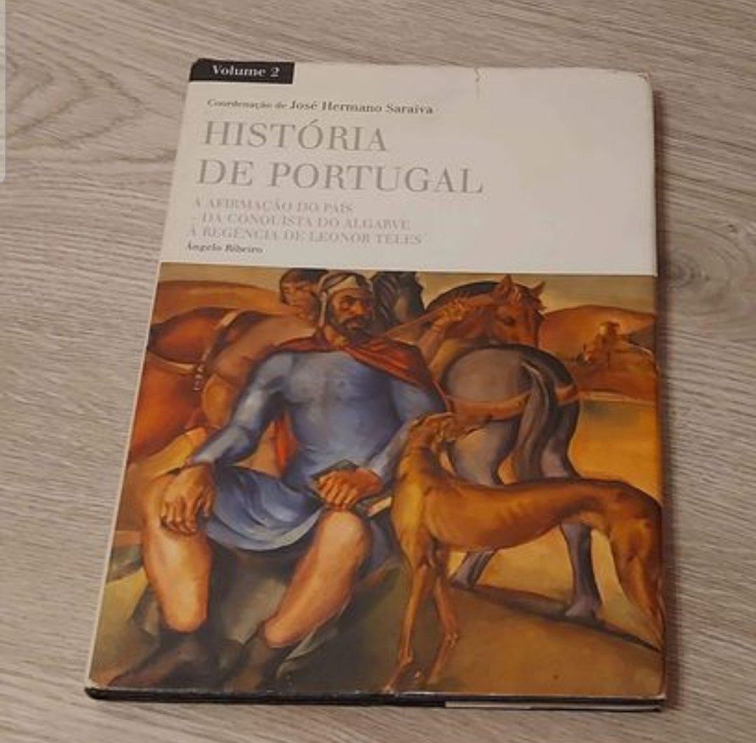 Livro "História de Portugal" de Ângelo Ribeiro