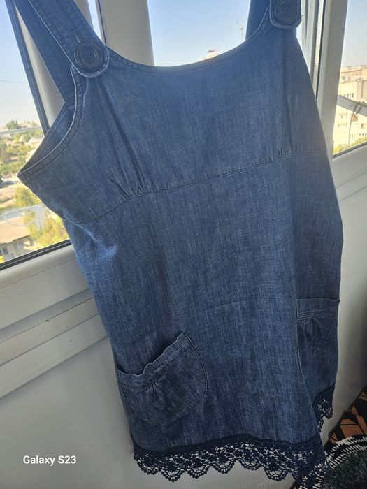 Котоновий сарафан.