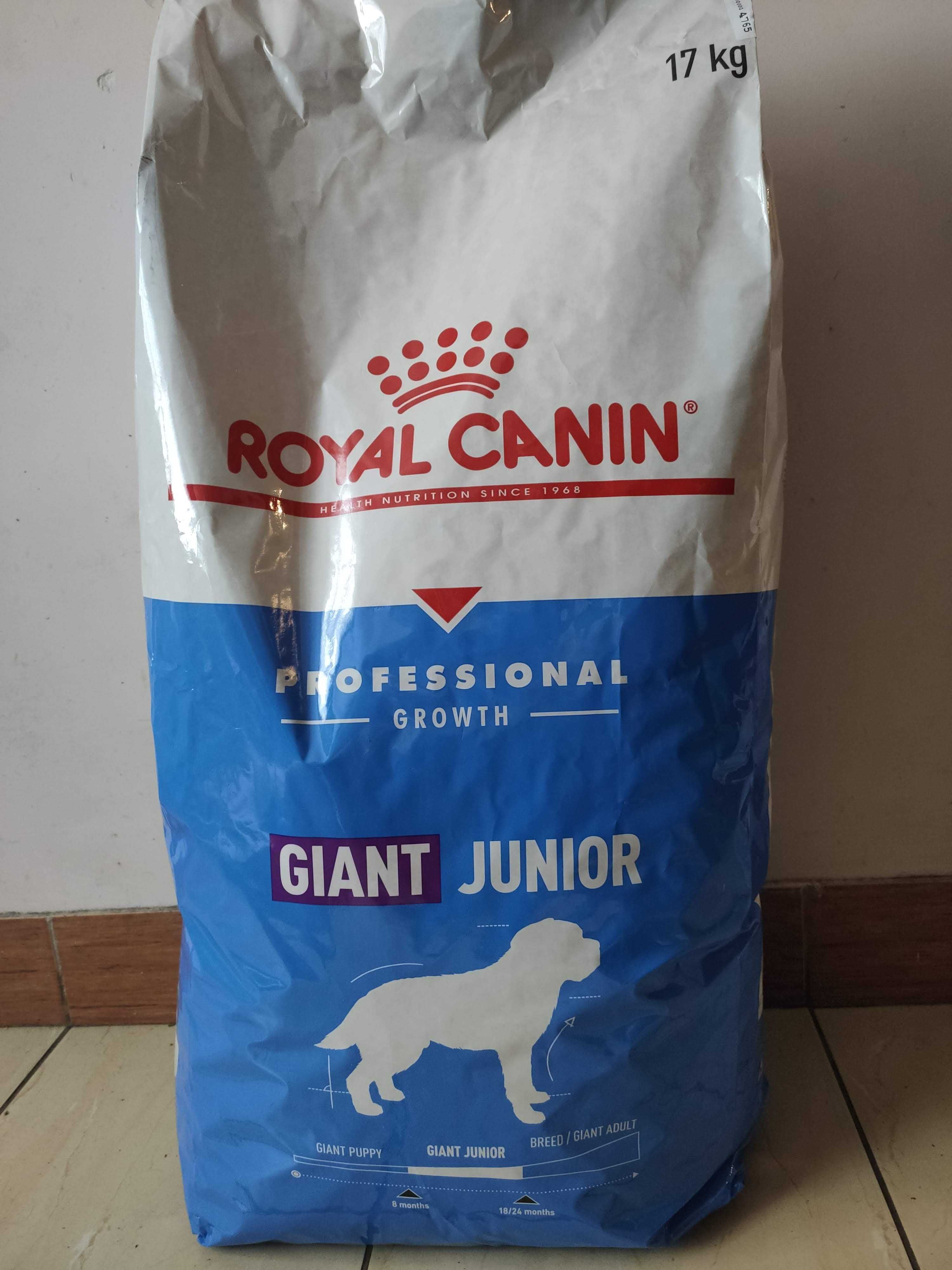 корм для собак Royal canin: Mini puppy - 17кг, Giant Junior, - 17кг