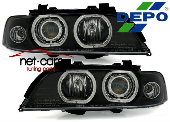 Reflektory lampy przednie przód BMW E39 D2S XENON CCFL LED