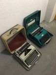 Máquinas-de-Escrever, antigas, vintage