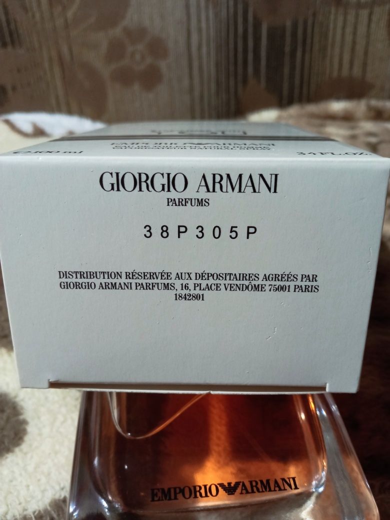 Духи парфюмы Giorgio Armani Stronger With You 100 ml мужские