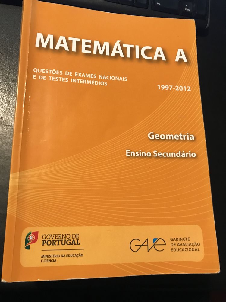 Livro Matemática A - Volume 1/2/3/4