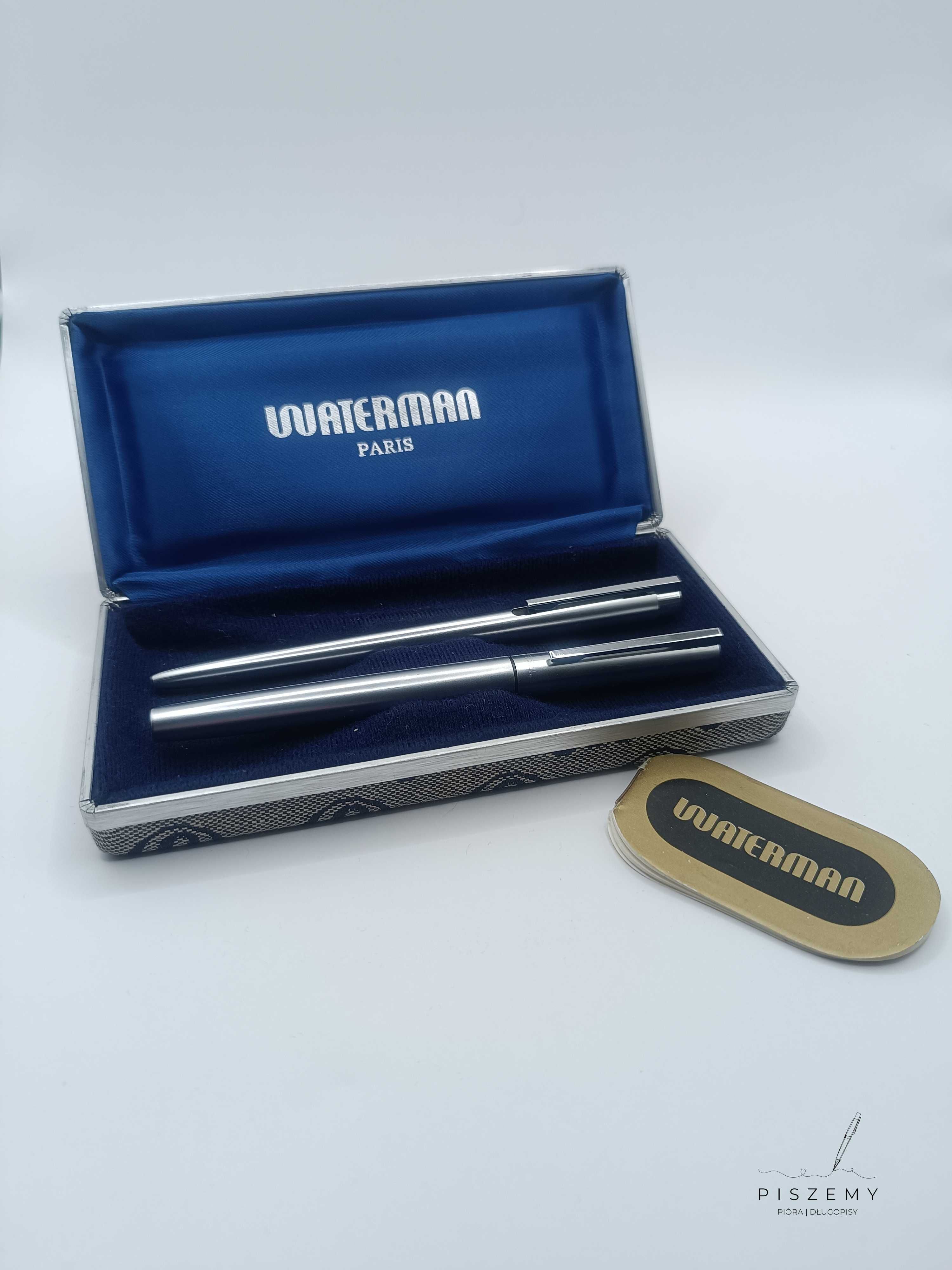 Waterman Lustraloy zestaw oryginalnym pudełku