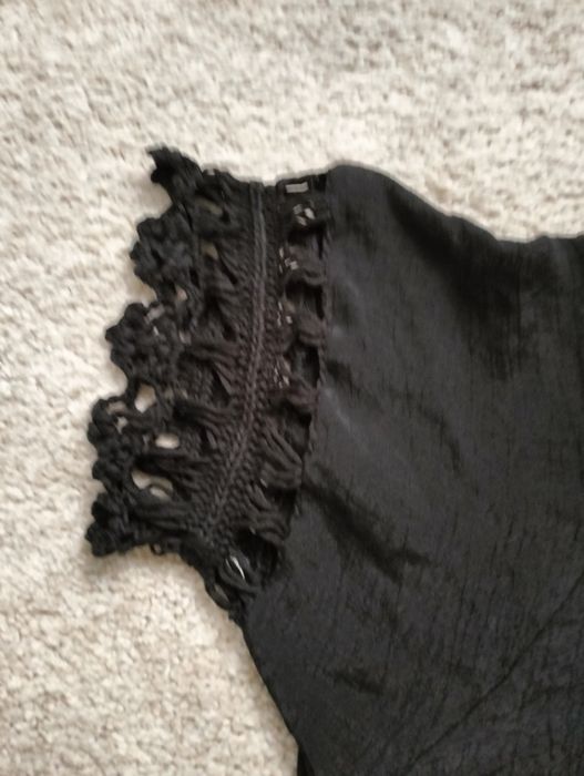 Sukienka narzutka plażowa pareo Boho z frędzlami