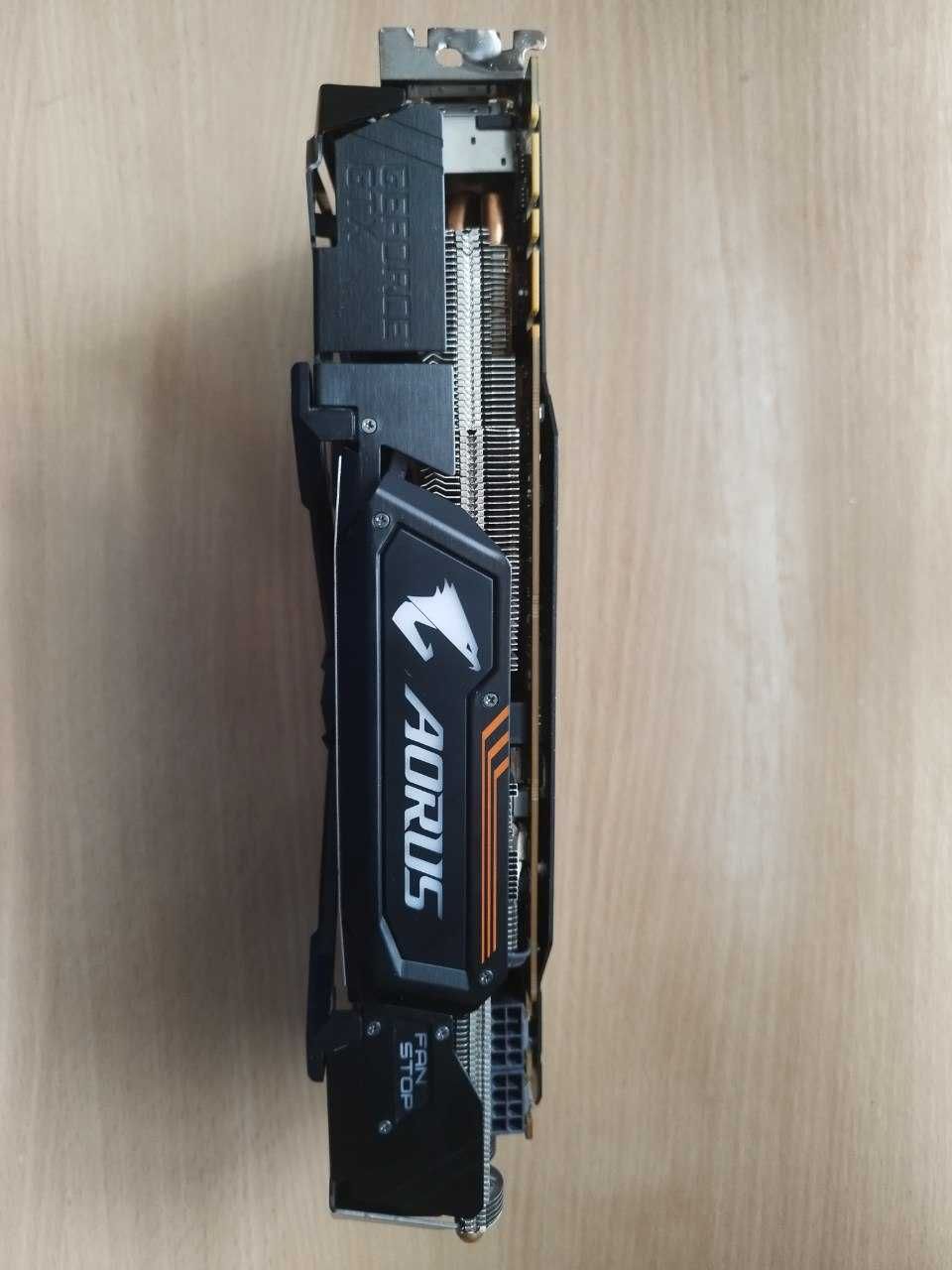 Продаю GTX 1080 ti 11GB AORUS Б/У