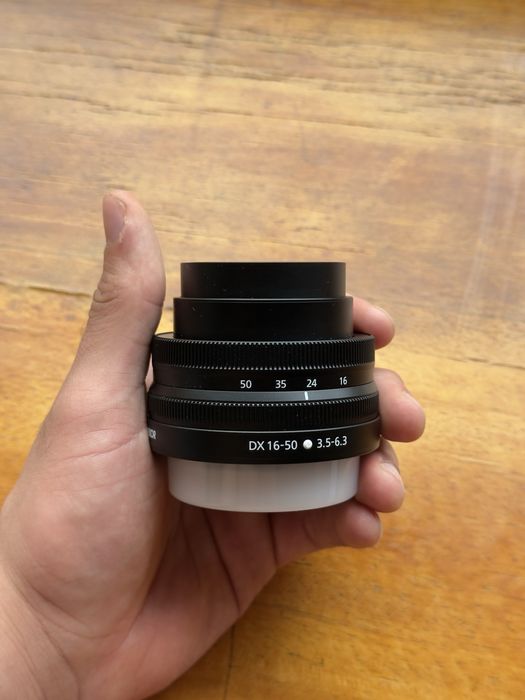 Nikkor Z DX 16‑50 mm f/3.5‑6.3 VR – Condição Impecável