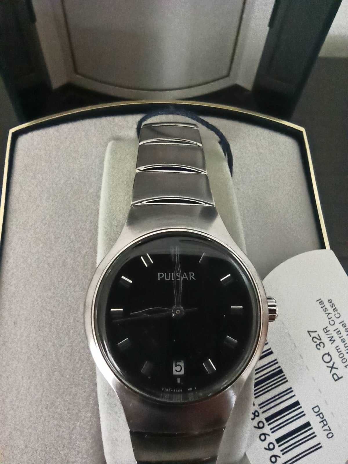 Relógio de Pulso de Senhora (Pulsar PXQ 327, Novo e Original)