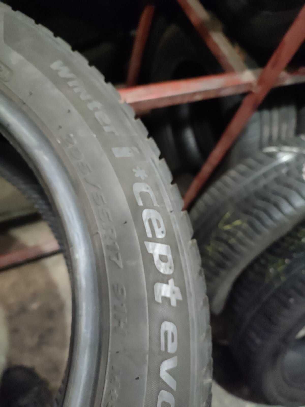 205/55 R17 Hankook Winter i cept evo2 комплект шин б/у