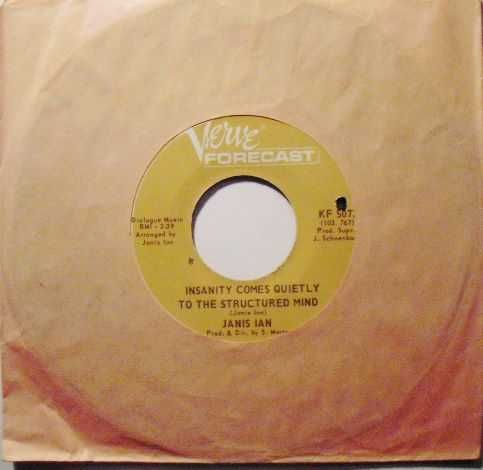 Janis Ian - Insanity comes... - Disco EP 45 rpm