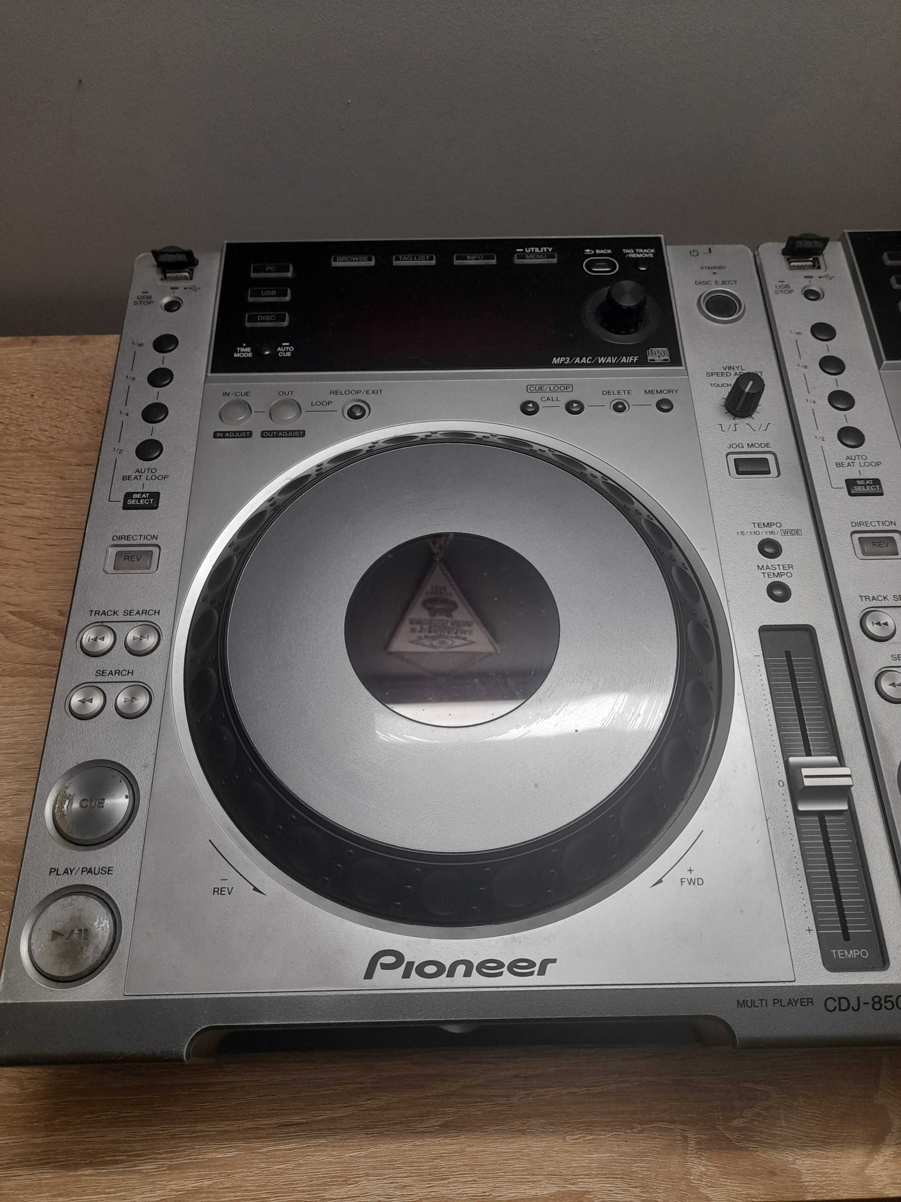 Odtwarzacze CD USB Pioneer CDJ 850 x2