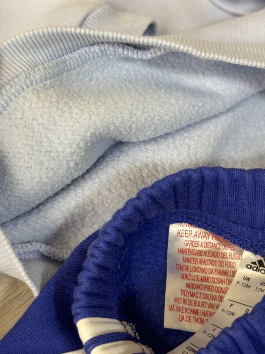 Спортивний костюм Адідас для хлопчика 80 розмір на флісі