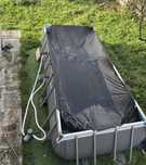 Vendo piscina comprada este ano em julho. 2.74 por 5.49  altura 1.22