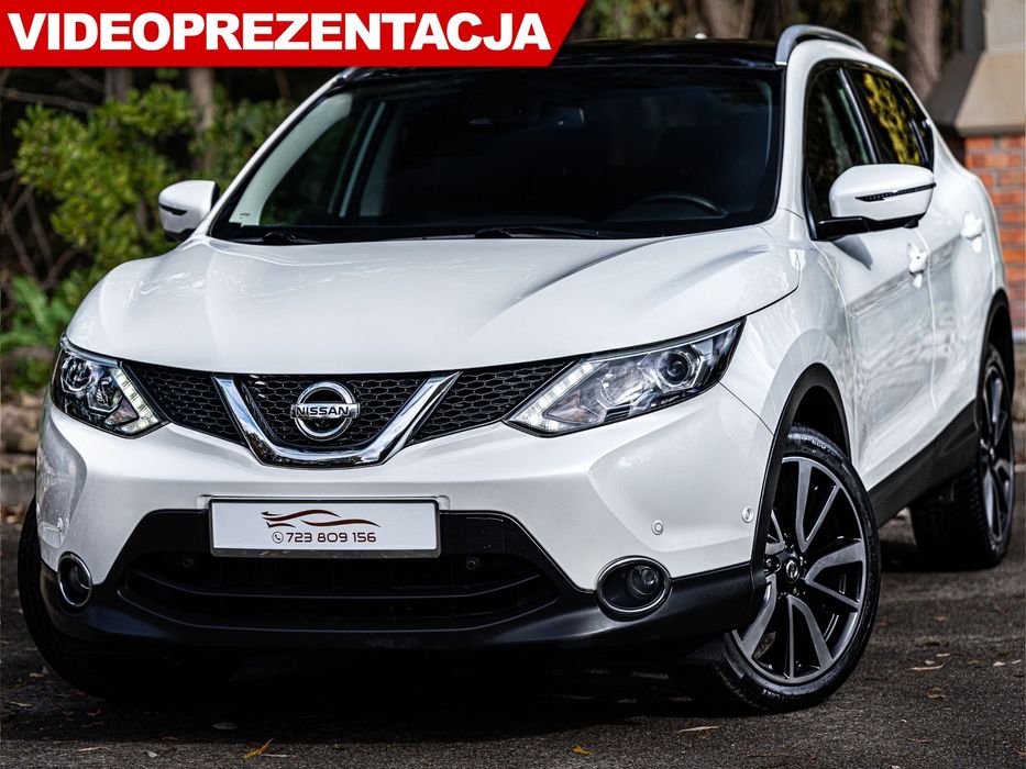 Nissan Qashqai TEKNA*1.6 DCI(130 KM)*FULL-LED*Kamery 360*Skóra*Auto Jak Nowe !!