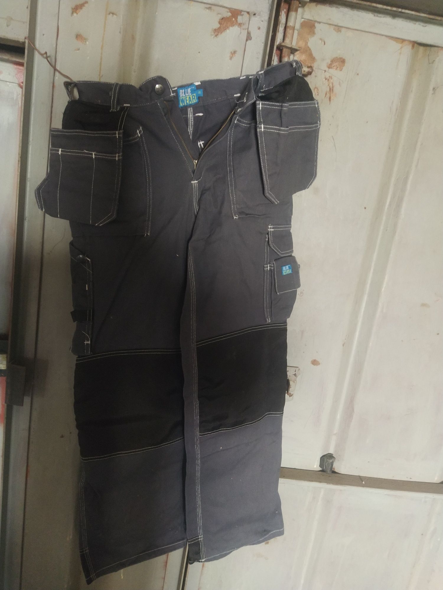 Брюки штаны рабочие Blue Wear 38 размер