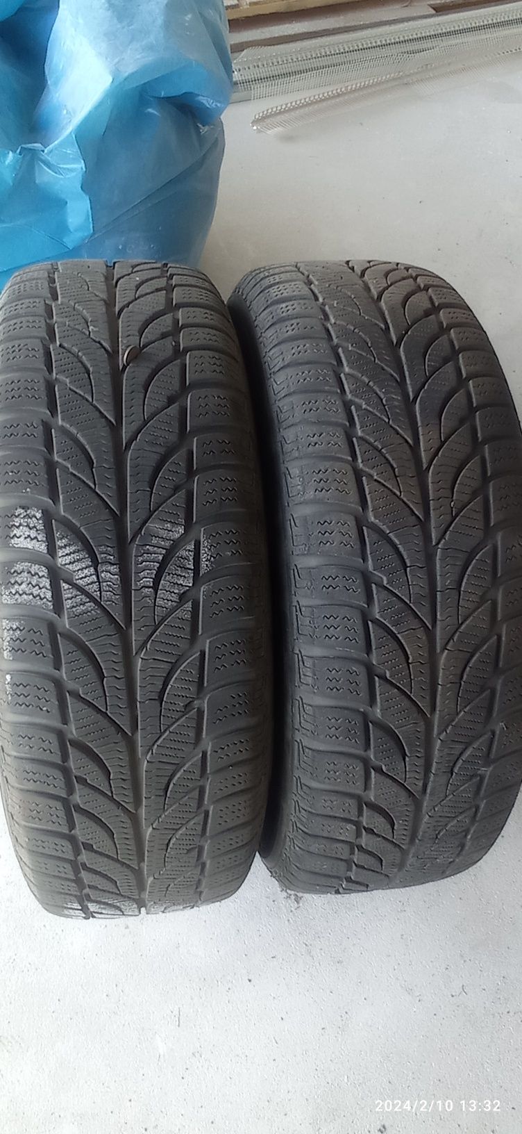 Opony zimowe super stan 195/60 R15