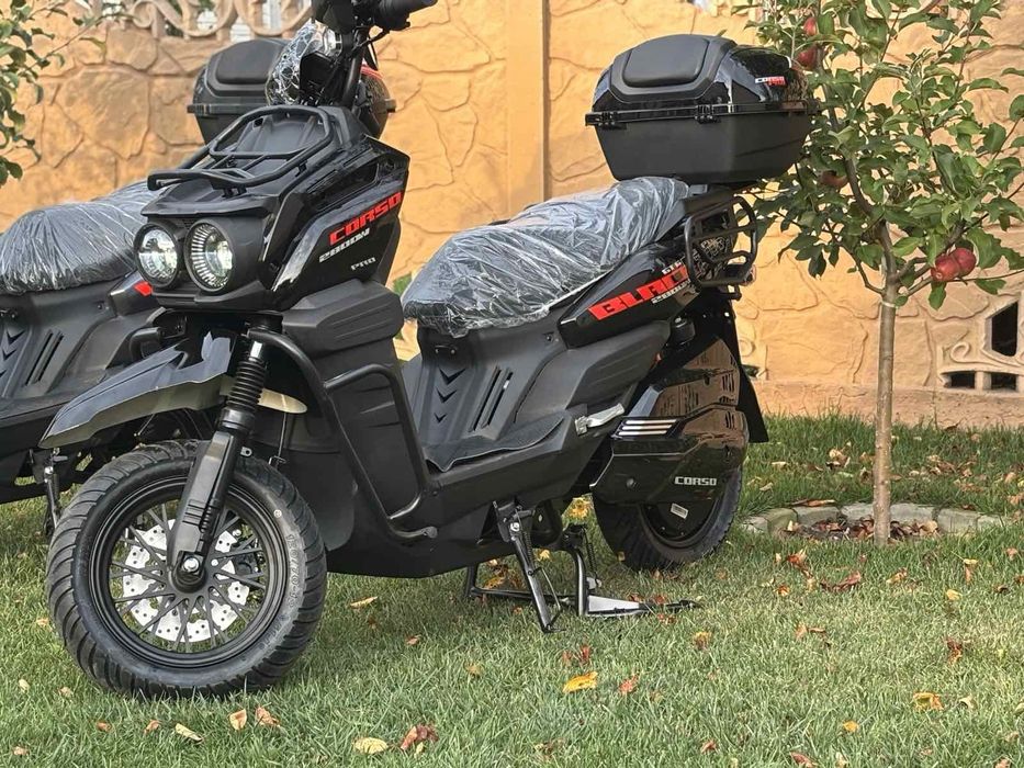 Електро скутер Corso  BLack Fury ( special ) 2800w LFP АКБ 72v40ah