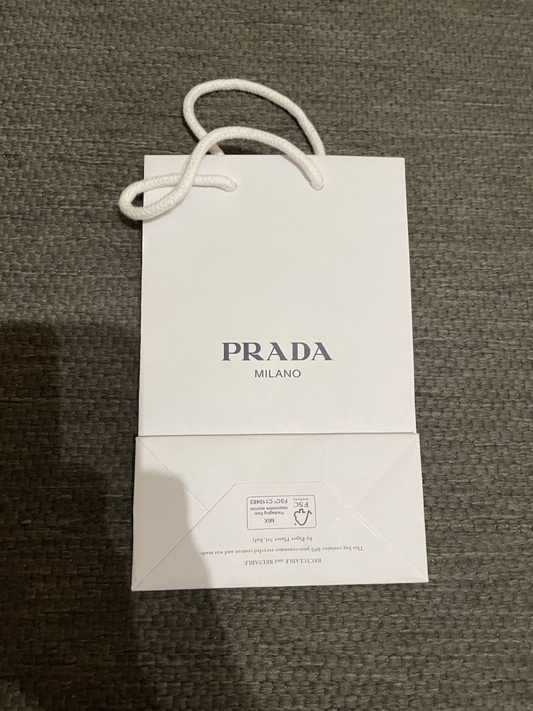 Prada mala torebka prezentowa