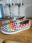 Trampki Vans slip on 40,5 kratka kolorowe